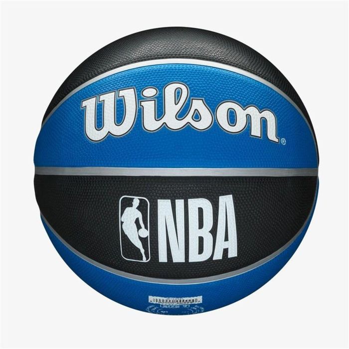Ballon de basket Wilson Nba Team Tribute Orl Magic Noir 7 Caoutchouc 1