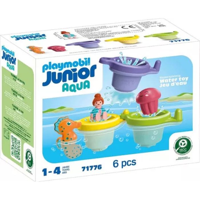 Playset Playmobil Junior Water 71776 6 Pièces 9 Playset Playmobil Junior Water 71776 6 Pièces 9