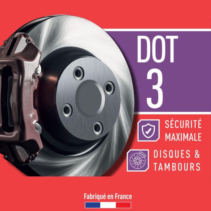 Liquide de frein DOT3 - FACOM - 500 ml 3 Liquide de frein DOT3 - FACOM - 500 ml 3