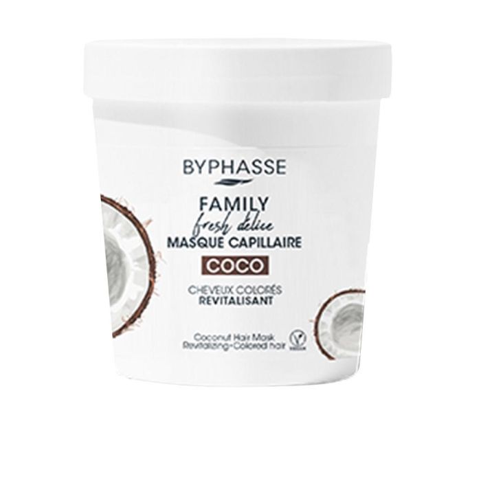 Byphasse Family Fresh Delice Masque Pour Cheveux Colorés 250 mL