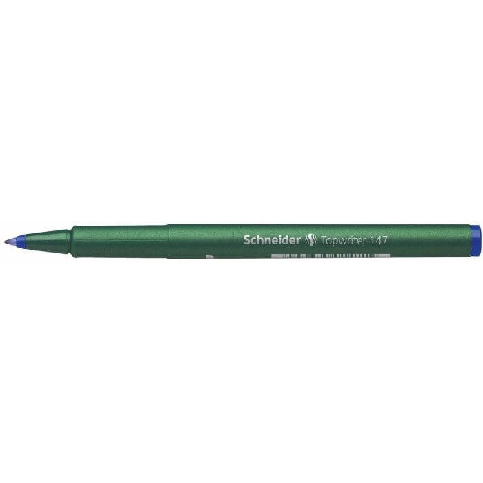 Marqueur Schneider Topwriter 147 Bleu (10 Unités) 5 Marqueur Schneider Topwriter 147 Bleu (10 Unités) 5
