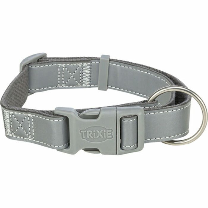 Collier pour Chien Trixie Premium Reflect Graphite L/XL 1 Collier pour Chien Trixie Premium Reflect Graphite L/XL 1