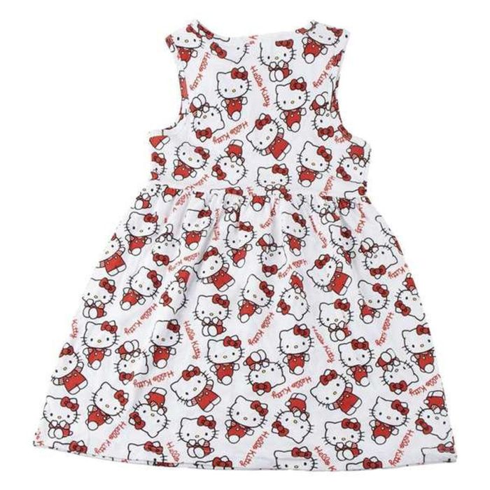 Robe Hello Kitty Blanc 9-10 Ans 2