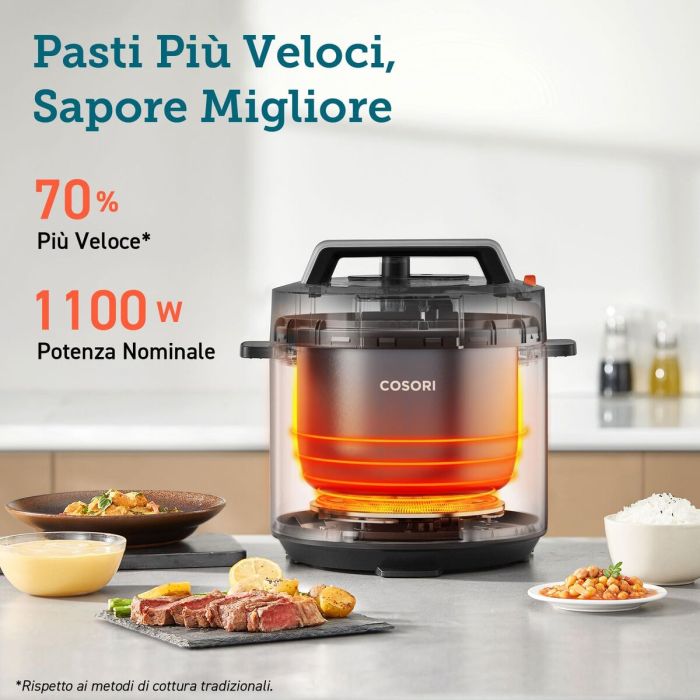 Casserole électrique programmable Cosori CMC-CO601 12