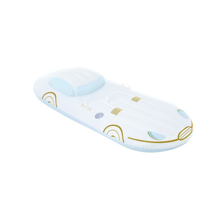 Bestway Matelas Gonflable Croisière avec Dossier et Poignées 228x108 cm Plage et Piscine 43651 13
