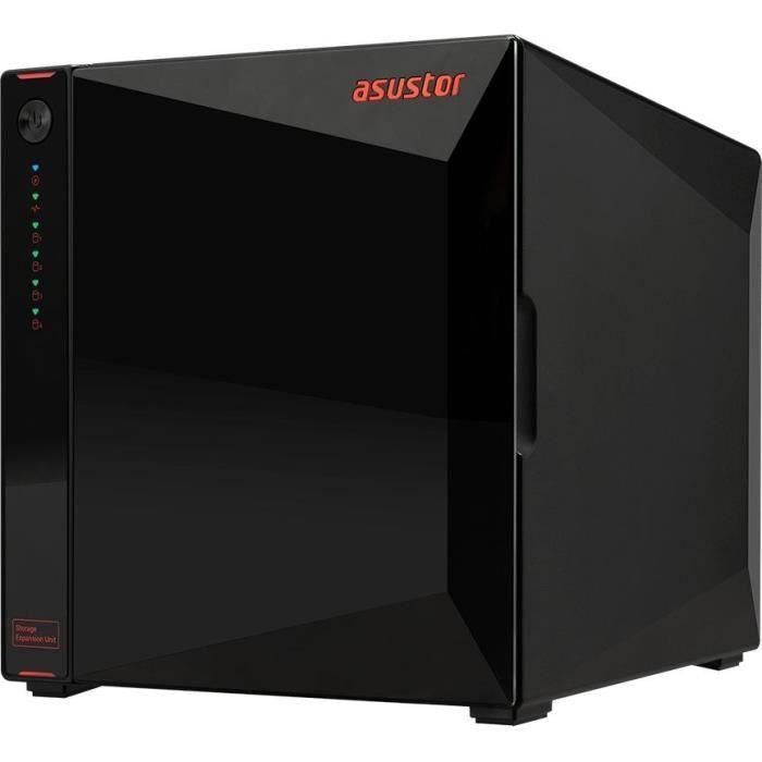 Unité d'extension NAS - ASUSTOR - Xpanstor 4 AS5004U - 4 baies - USB 3.2 Gen 2 Type C - Capacité d'extension 1