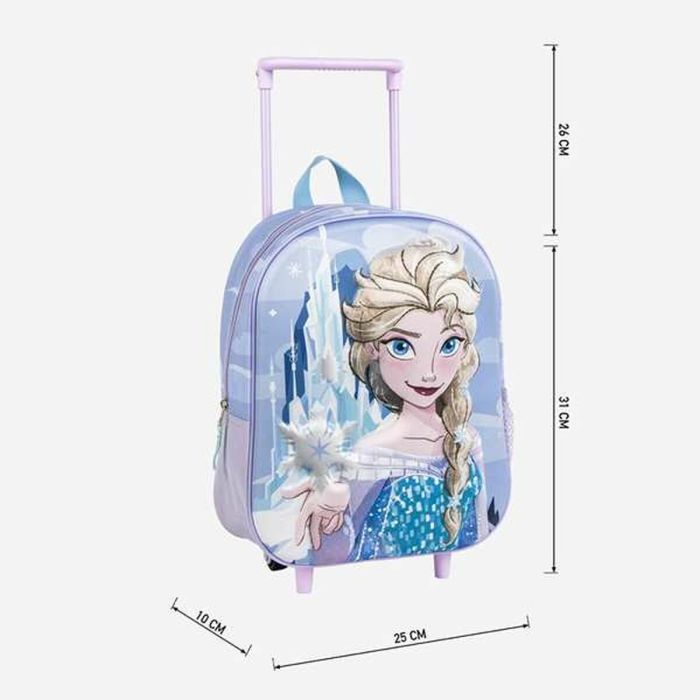 Cartable 3D avec roulettes Frozen Bleu Lila 25,0 x 31,0 x 10,0 cm 1 Cartable 3D avec roulettes Frozen Bleu Lila 25,0 x 31,0 x 10,0 cm 1