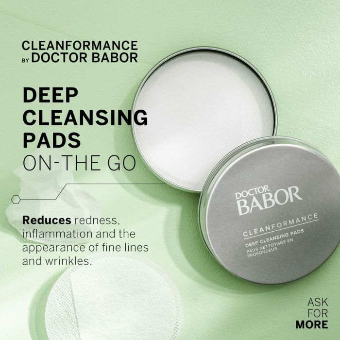 Lingettes démaquillantes Babor Doc Clean Deep Cleansing 20 Unités 1