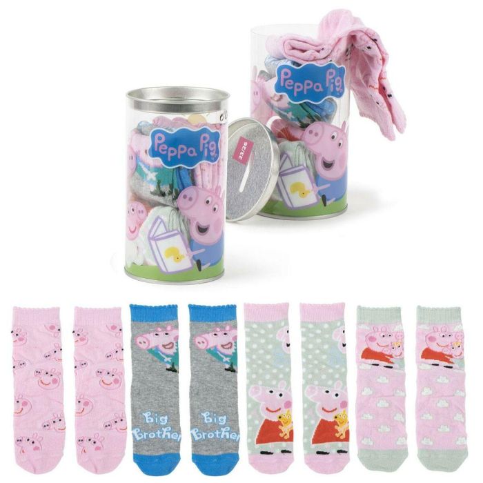 Pack de chaussettes Peppa Pig 4 Pièces S