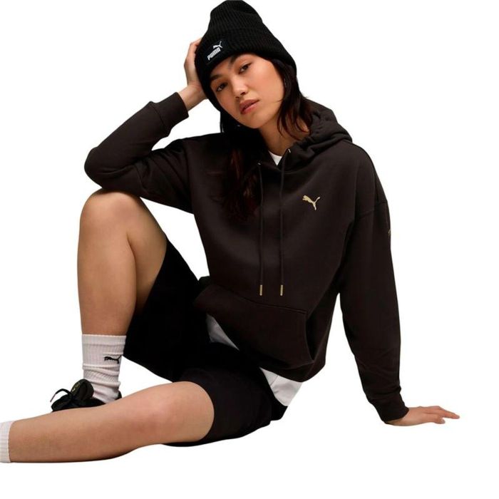 Sweat à capuche femme Puma Maximal Metallic Noir L 2 Sweat à capuche femme Puma Maximal Metallic Noir L 2