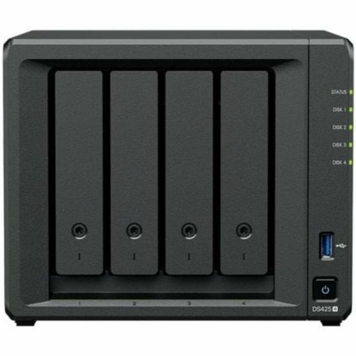 Stockage en Réseau NAS Synology DS425+ Noir Intel Celeron J4125 6 Stockage en Réseau NAS Synology DS425+ Noir Intel Celeron J4125 6