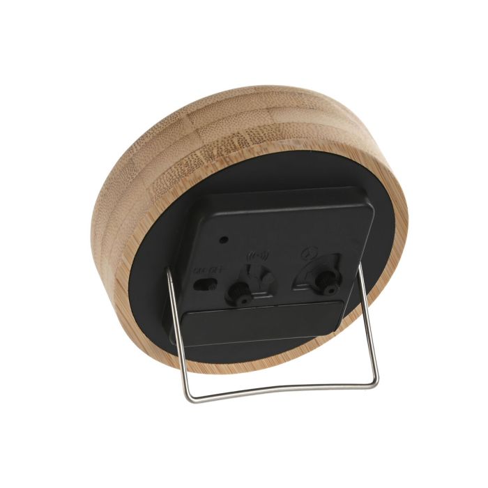 Horloge de table Home ESPRIT Blanc Noir (2 Unités) 1