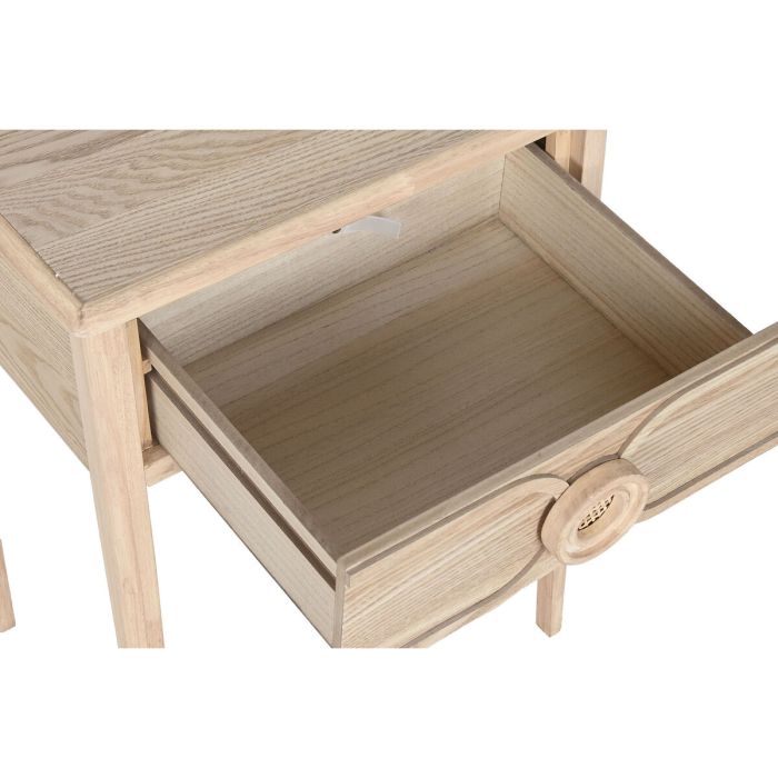 Table de Nuit Home ESPRIT Naturel 48 x 35 x 65 cm 5