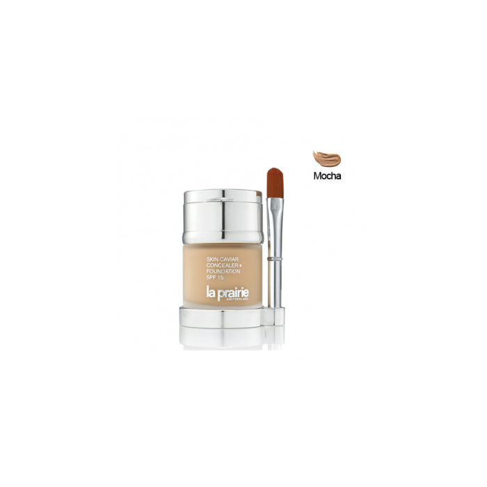 La Prairie Skin Caviar Concealer Foundation Spf 15 Mocha 30 mL-2 gr 1