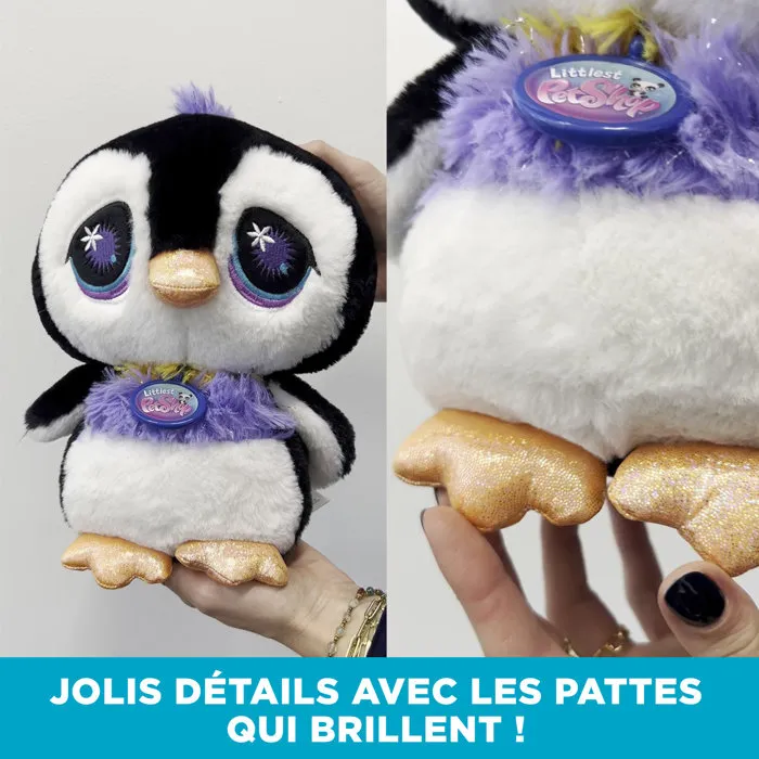 Bandai Littlest Pet Shop BF00668 - Peluche Pingouin 25 cm