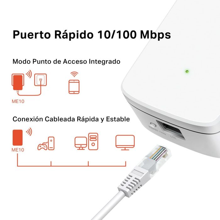 Point d'Accès Mercusys ME10 Blanc 1