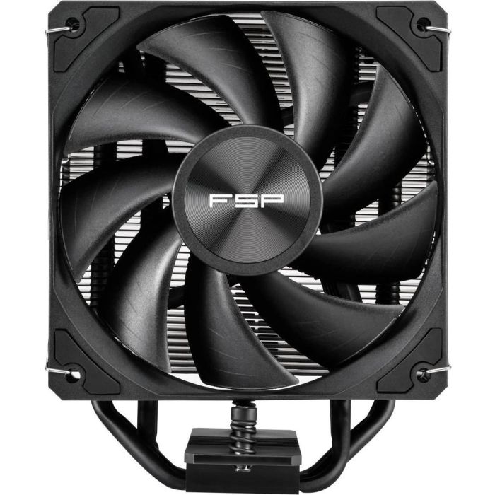 FSP NP5-B Refroidisseur processeur air 12 cm Noir, 4 caloducs, pour sockets AMD AM5/AM4 et Intel LGA 1851/1700/1200, 800-1600 tr/min FSP NP5-B Refroidisseur processeur air 12 cm Noir, 4 caloducs, pour sockets AMD AM5/AM4 et Intel LGA 1851/1700/1200, 800-1600 tr/min