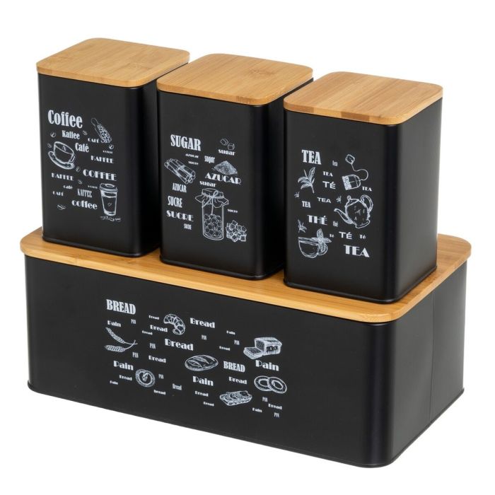 Pots Noir Naturel 6,5 L 1,3 L