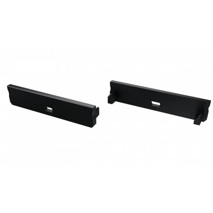 Bouchon de Fin de Profil Type SOLIS Aluminium Argent 3