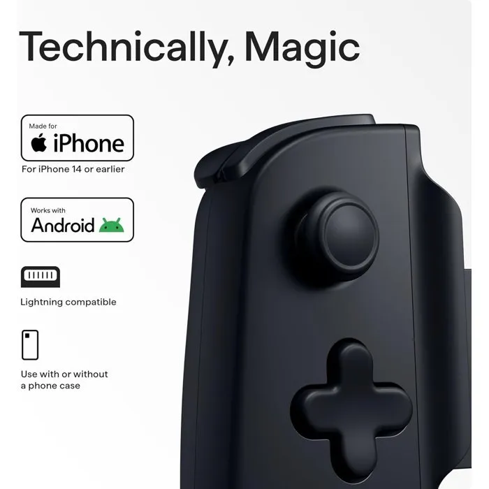 Backbone One PlayStation Edition - Manette filaire pour iPhone - Noir - Compatible Xbox Game Pass, Apple Arcade et streaming Backbone One PlayStation Edition - Manette filaire pour iPhone - Noir - Compatible Xbox Game Pass, Apple Arcade et streaming