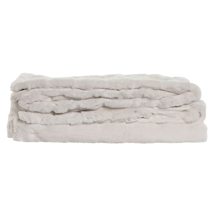 Couverture Home ESPRIT Beige 220 x 240 x 1 cm 2