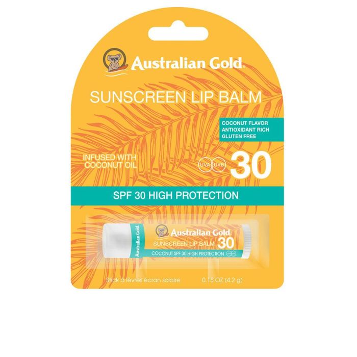 Australian Gold Baume À Lèvres Spf30 #Huile De Coco 4,2 gr