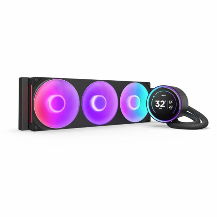 NZXT RL-KR36E-B2 Kraken Elite 360 RGB Refroidissement Liquide avec Écran LCD IPS 2,72" et Ventilateurs RGB Noir