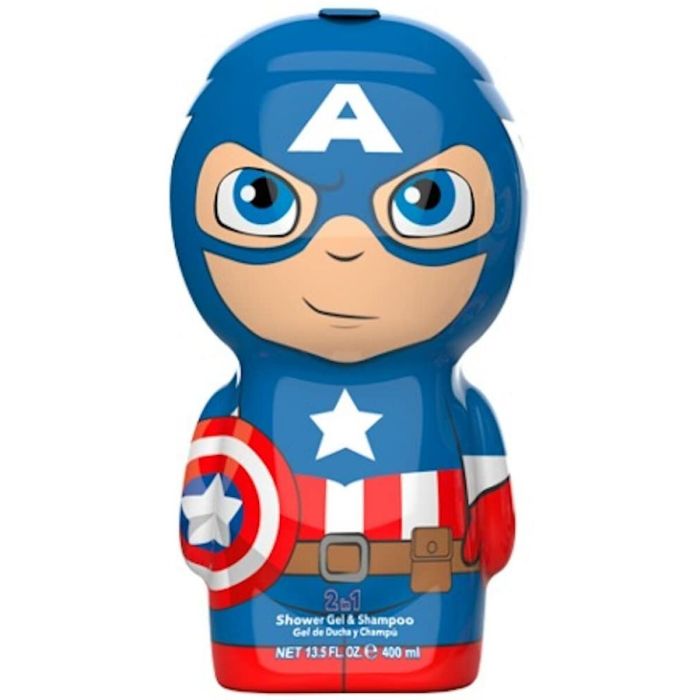 2-in-1 Gel et shampooing Air-Val Avengers Capitan America 400 ml 0 2-in-1 Gel et shampooing Air-Val Avengers Capitan America 400 ml 0