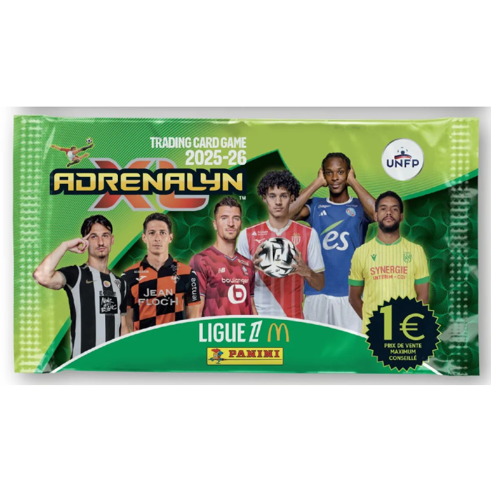 Panini TCG Adrenalyn Ligue 1 McDonald's 2025/26 - Boîte de 50 paquets, 300 cartes 2 Panini TCG Adrenalyn Ligue 1 McDonald's 2025/26 - Boîte de 50 paquets, 300 cartes 2