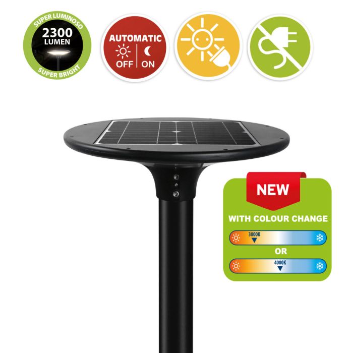 Lampadaire Velamp SPIELBERG Polycarbonate 20 W 2300 lm 4