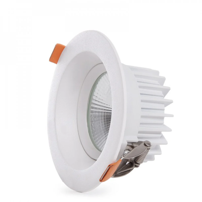 Downlight LED Circular 7W 980Lm 2700K Anti-Deslumbrante UGR19 Aluminium Blanc IP20 Driver Inclus HO-DL-AD-COB-7W-WW 0 Downlight LED Circular 7W 980Lm 2700K Anti-Deslumbrante UGR19 Aluminium Blanc IP20 Driver Inclus HO-DL-AD-COB-7W-WW 0