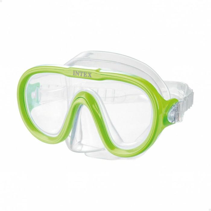 Masque de Plongée avec Tube Intex Adventurer Vert 3