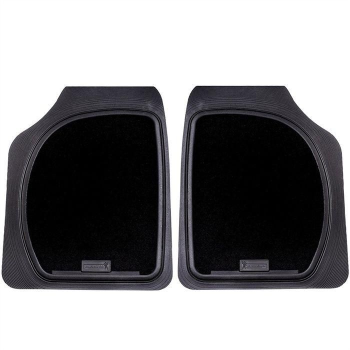 Michelin 2 tapis Avant caoutchou et moquette 0 Michelin 2 tapis Avant caoutchou et moquette 0