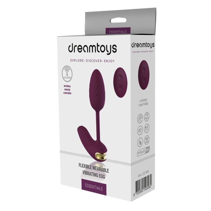 Vibromasseur à boules Dream Toys Essentials Violet 1 Vibromasseur à boules Dream Toys Essentials Violet 1