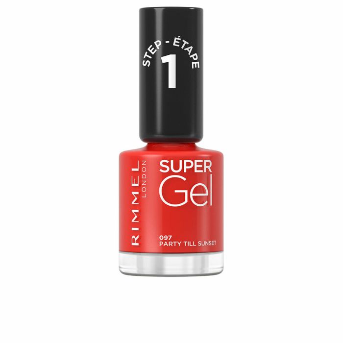 Rimmel London Vernis à Ongles SUPER GEL #97-party till sunset Fini Gel 12 ml