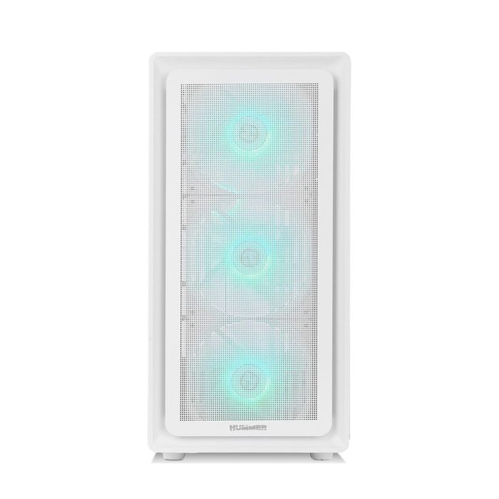 Boîtier ATX semi-tour Nox-Xtreme NXHUMMERAEROWH Blanc 7 Boîtier ATX semi-tour Nox-Xtreme NXHUMMERAEROWH Blanc 7