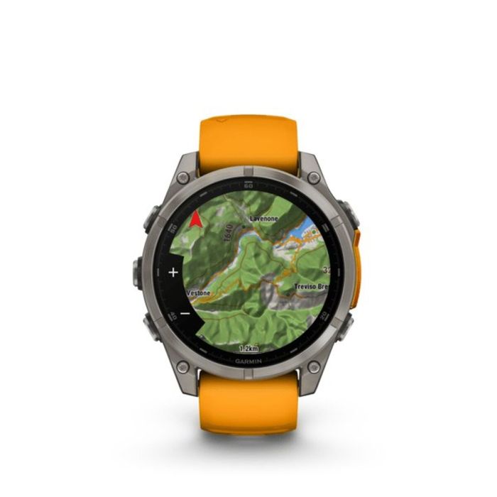 Montre intelligente GARMIN Fénix 8 AMOLED Orange 1,4" Ø 46 mm Ø 47 mm