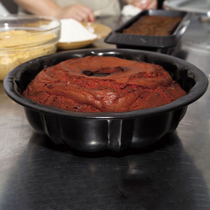 Moule à pâtisserie Quid Sweet Grey Noir Métal 24 x 8 cm 3 Moule à pâtisserie Quid Sweet Grey Noir Métal 24 x 8 cm 3