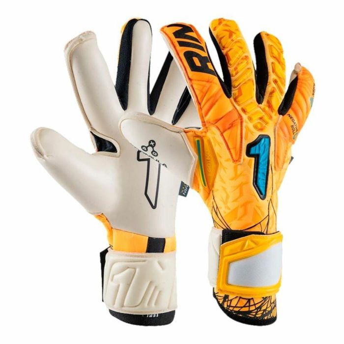 Gants de Gardien de But Rinat Egotiko Vengador Pro Orange Adultes 0 Gants de Gardien de But Rinat Egotiko Vengador Pro Orange Adultes 0