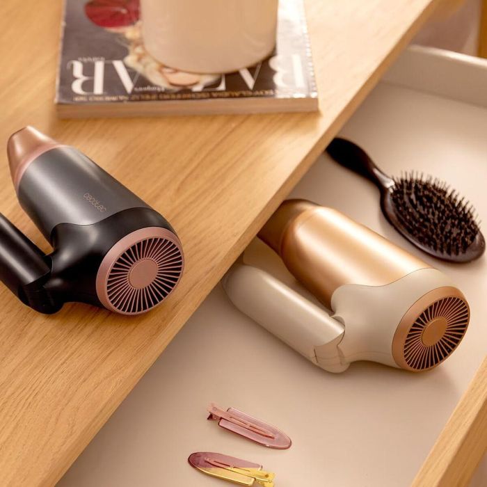 Sèche-cheveux Cecotec IoniCare Power&Go Heaven 2400W Champagne Pliable Diffuseur Ionique 6 Sèche-cheveux Cecotec IoniCare Power&Go Heaven 2400W Champagne Pliable Diffuseur Ionique 6