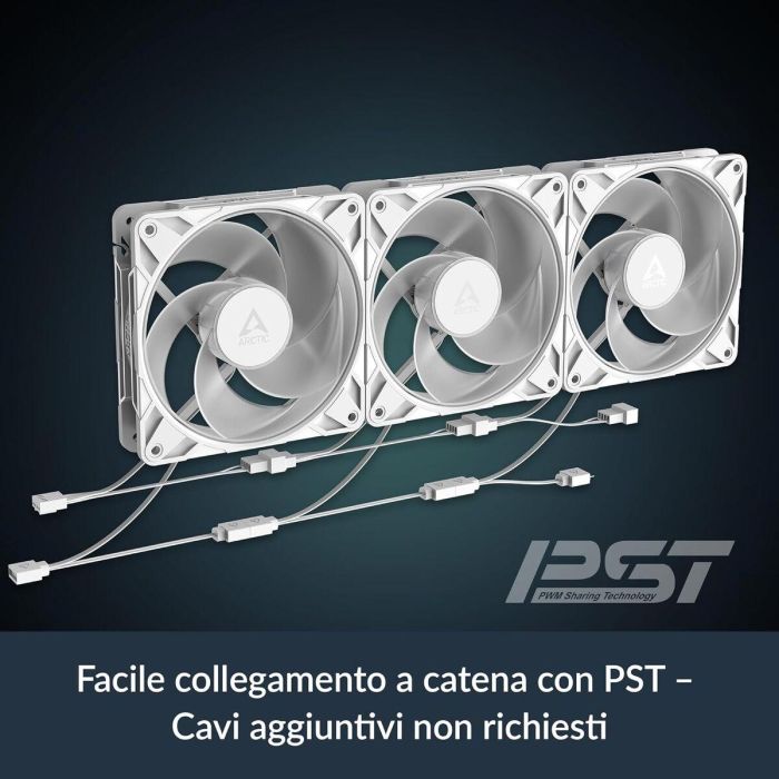 Ventillateur de cabine Arctic ACFAN00325A Ø 12 cm (1 Unité) 4 Ventillateur de cabine Arctic ACFAN00325A Ø 12 cm (1 Unité) 4