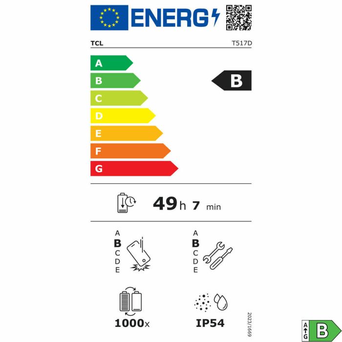 Smartphone TCL 605 6,67" Octa Core 4 GB RAM 128 GB Bleu 20