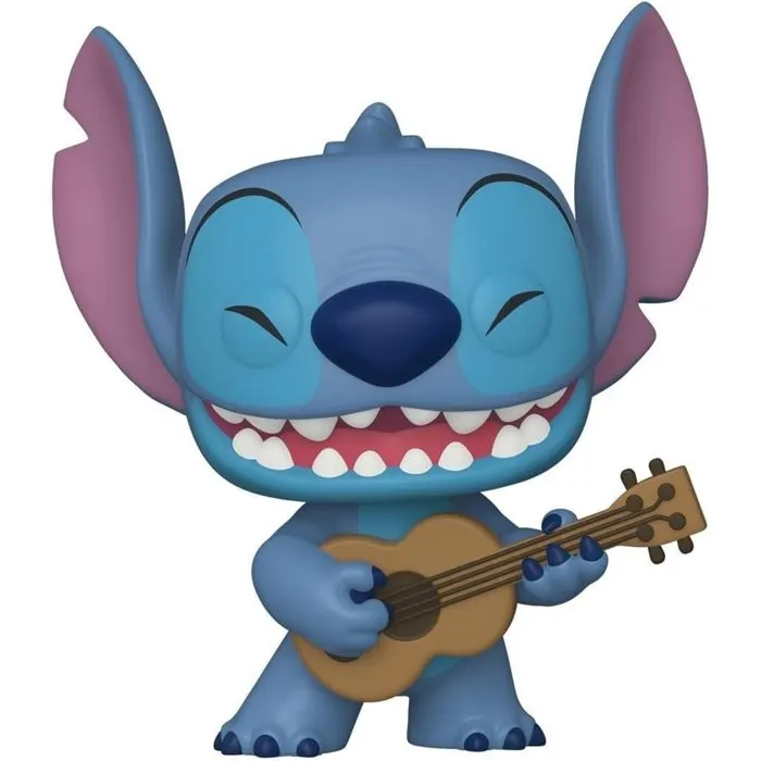 Funko Pop! Disney Lilo et Stitch - Figurine Stitch avec Ukulélé 2