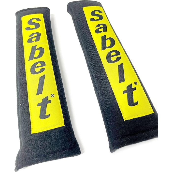 Sabelt Almohadillas SB475020 Housse Épaule Velcro Noir 75 mm