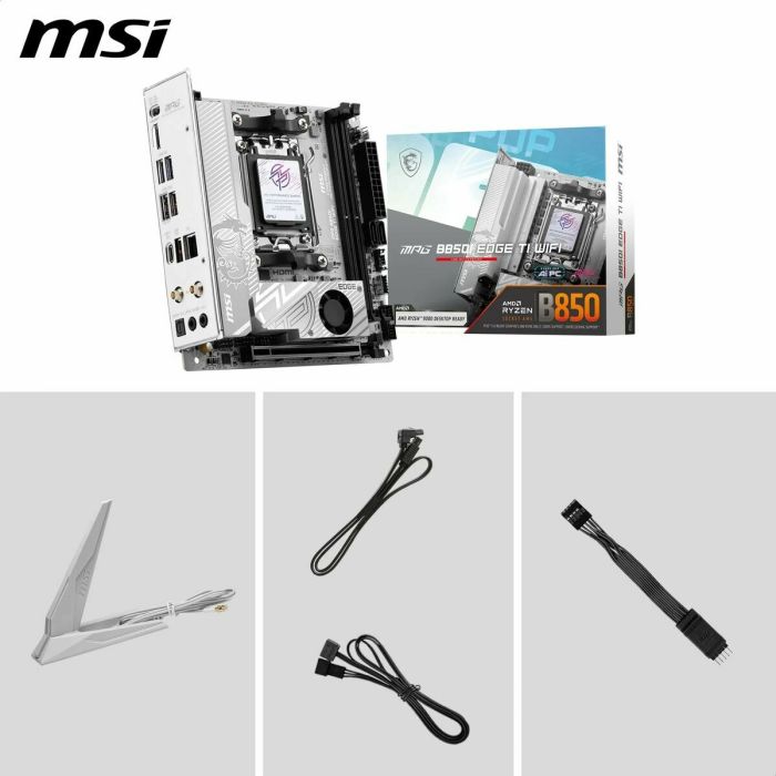Carte Mère MSI MPG B850I EDGE TI WiFi DDR5 AMD B850 AMD AM5 1