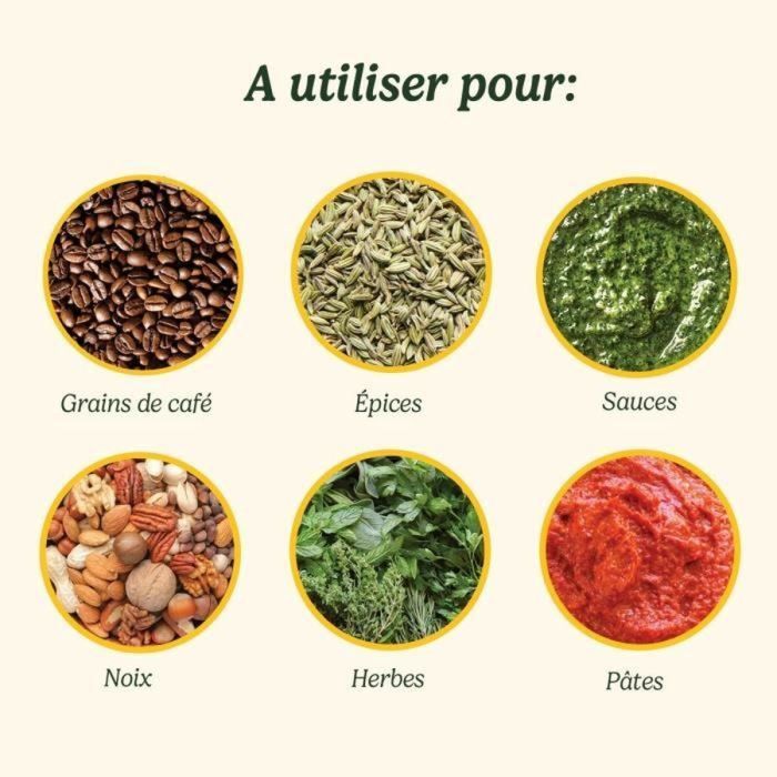 Moulin à épices Cuisinart Bleu Électrique 3