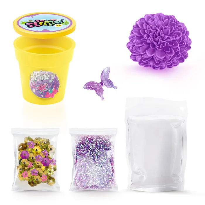 Canal Toys So Slime Slime Flower 1 Pot, jeu de création de slime parfumé avec fleur et décorations à collectionner, pour enfants dès 6 ans, référence SSC 417 Canal Toys So Slime Slime Flower 1 Pot, jeu de création de slime parfumé avec fleur et décorations à collectionner, pour enfants dès 6 ans, référence SSC 417