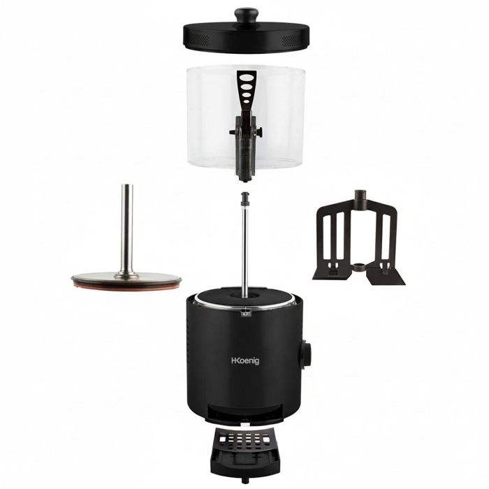 Distributeur a chocolat chaud - H.KoeNIG - SHK802 - 1200 W - 3L - Noir 3