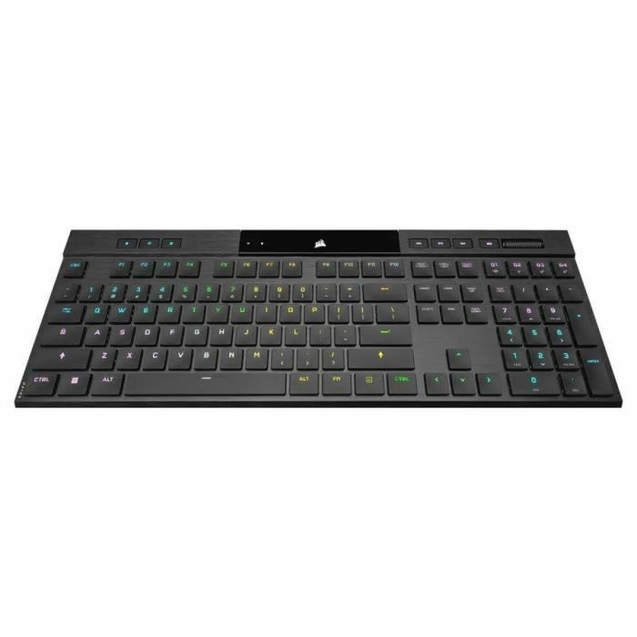 Corsair Clavier Mécanique AZERTY K100 Air Wireless RGB LED Backlight Sans Fil Noir CH-913A01U-FR