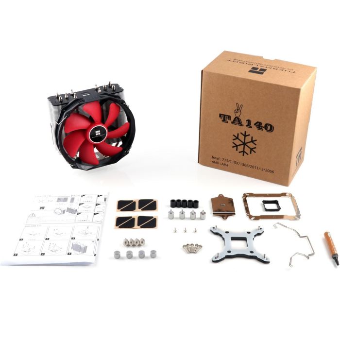 K Kühler Thermalright TA 140 - 115x/1200/20xx/1366/AM4/AM5 8 K Kühler Thermalright TA 140 - 115x/1200/20xx/1366/AM4/AM5 8
